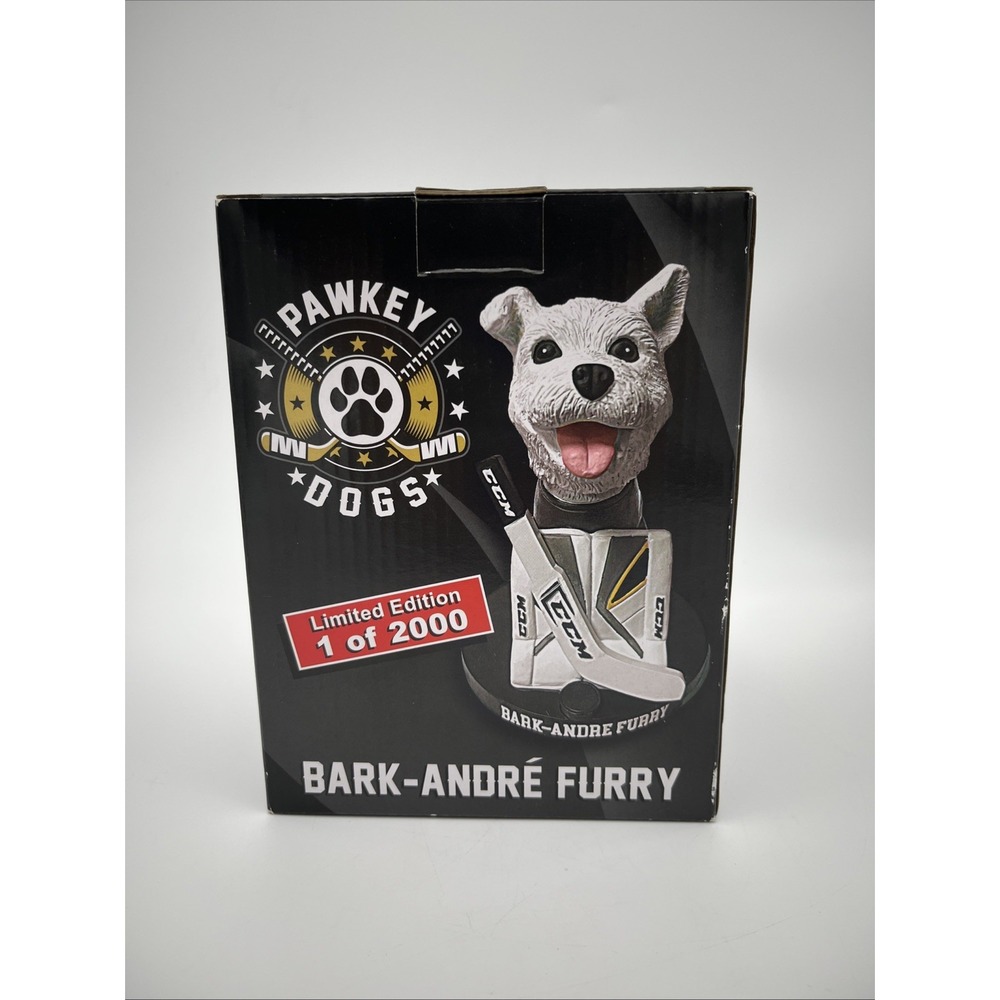 Bobble Head -Las Vegas Golden Knight Bark Andre Furry Pawkey Dogs 2019